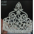 Bijoux en argent de mariage Tiara princesse princesse Tiara gros tiaras pour enfants